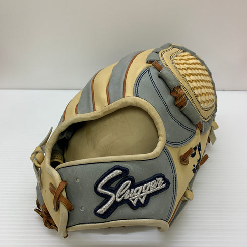 久保田スラッガー KUBOTA SLUGGER 硬式 大人 一般 投手用 グローブ ピッチャー グラブ 右投げ 中古品 グローブ袋付き 野球 6743