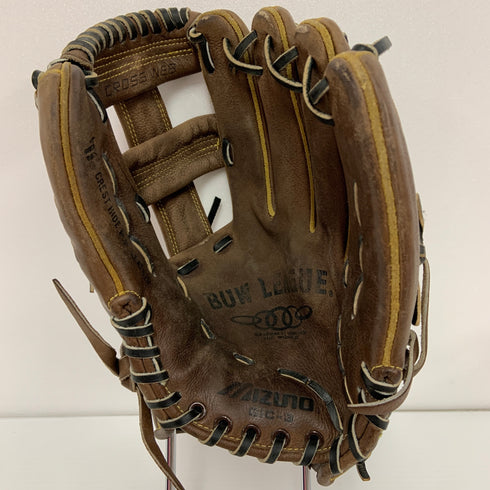 ミズノ MIZUNO 硬式 大人 一般 内野手用 グローブ グラブ 右投げ 中古品 野球 1418