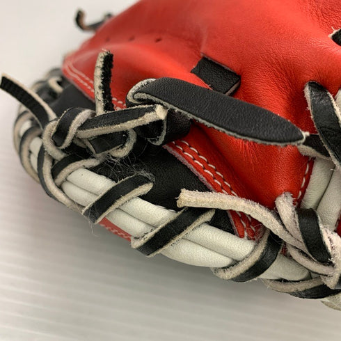 中古品 ミズノ MIZUNO グローバルエリート 軟式 キャッチャーミット 刺繍入り 4892