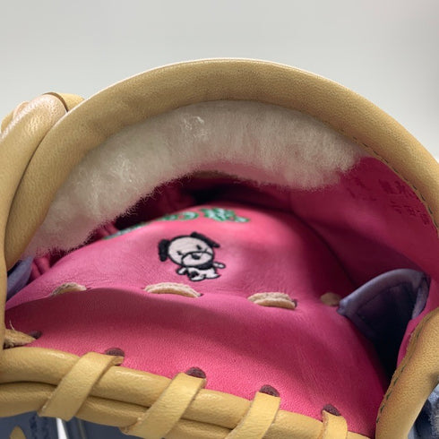 中古品 ジュンケイグラブ JUNKEI-GLOVE オーダー 限定 軟式 投手用グローブ JG-108AR 刺繍有り 5329