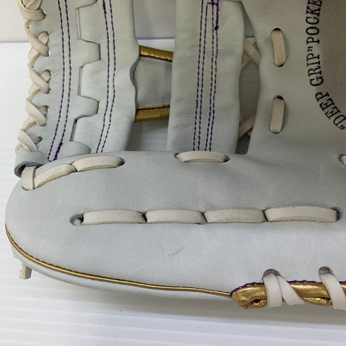 久保田スラッガー KUBOTA SLUGGER 硬式 大人 一般 内野手用 グローブ グラブ 右投げ 中古品 グローブ袋付き 野球 6738