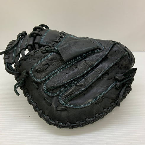 ゼット ZETT SOFT STEER 軟式 大人 一般 キャッチャーミット 捕手 グローブ グラブ 右投げ BRCB35212 中古品 野球 7541