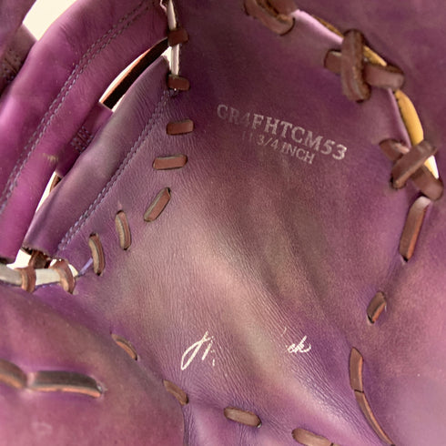ローリングス Rawlings ハイパーテック GR4FHTCM53 軟式 大人 一般 ファーストミット 一塁手 グローブ グラブ 右投げ 中古品 野球 9580