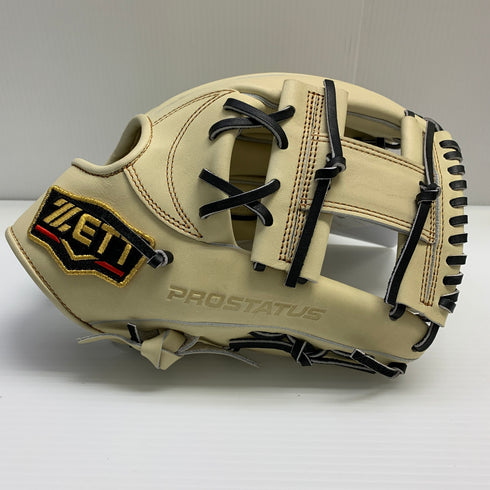 ゼット ZETT プロステイタス 軟式 大人 一般 二塁手・遊撃手用 グローブ グラブ 右投げ BRGB30766 タグ付き グローブ袋付き 野球 6897