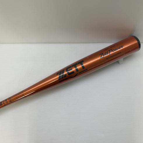 ゼット ZETT ゼットパワー 硬式 大人 一般 金属製バット BAT11384C ミドルバランス 野球 6970
