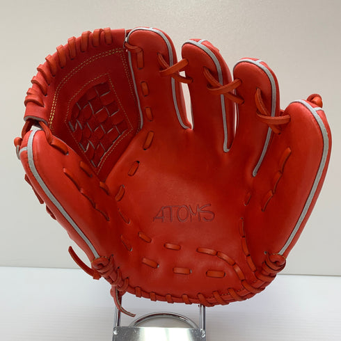 アトムズ ATOMS 少年硬式 内野手用 グローブ グラブ 右投げ 中古品 野球 7069