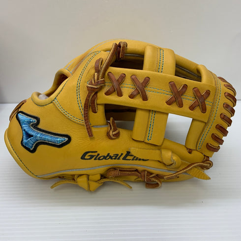 ミズノ MIZUNO グローバルエリート 少年軟式 子ども オールラウンド グローブ グラブ 右投げ Y23103 中古品 野球 6860