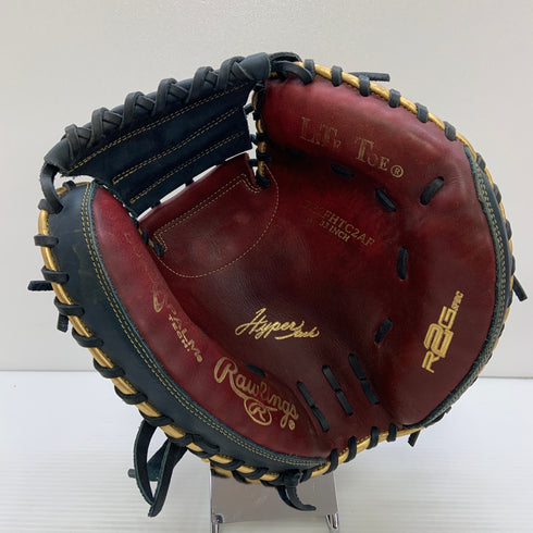 ローリングス Rawlings ハイパーテック 軟式 大人 一般 キャッチャーミット 捕手 グローブ グラブ 右投げ GR2FHTC2AF 中古品 野球 7248