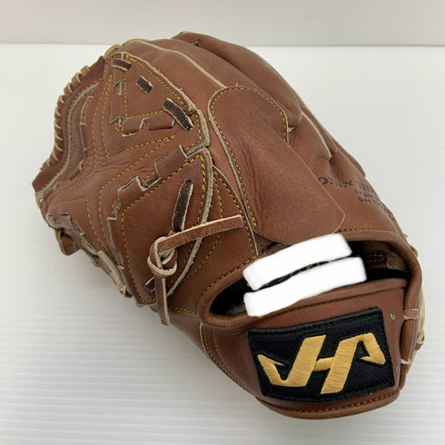 ハタケヤマ HATAKEYAMA 硬式 大人 一般 投手用 グローブ ピッチャー グラブ 左投げ 中古品 グローブ袋付き 野球 5895
