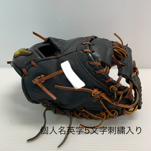 ミズノ MIZUNO ミズノプロ オーダー 硬式 大人 一般 キャッチャーミット 捕手 グローブ グラブ 右投げ 中古品 野球 6397