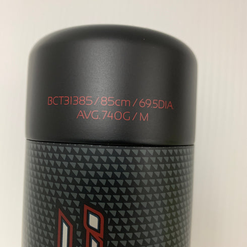 ゼット ZETT ブラックキャノン 軟式 大人 一般 FRP製バット BCT31385 ミドルバランス 中古 ケース付き 野球 7865
