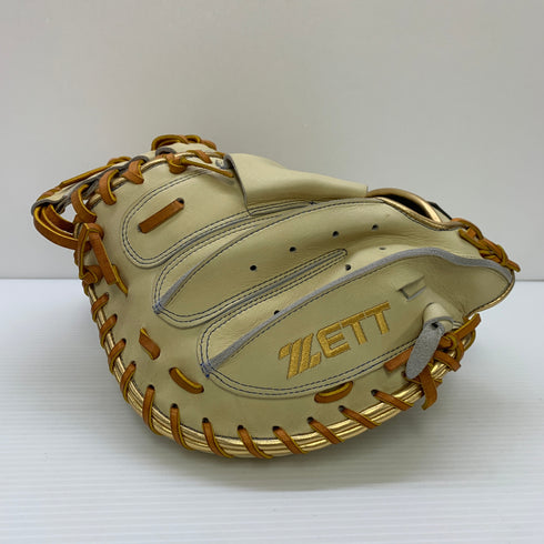 ゼット ZETT ネオステイタスVL 軟式 大人 一般 キャッチャーミット 捕手 グローブ グラブ 右投げ BRCB31422F 中古品 野球 6706