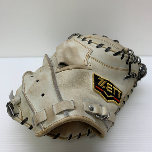 ゼット ZETT プロステイタス 軟式 大人 一般 キャッチャーミット 捕手 グローブ グラブ 右投げ BRCB30292 中古品 野球 6046