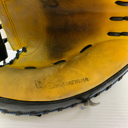 ハタケヤマ HATAKEYAMA PRO-M8 軟式 大人 一般 キャッチャーミット 捕手 グローブ グラブ 右投げ 中古品 野球 1472