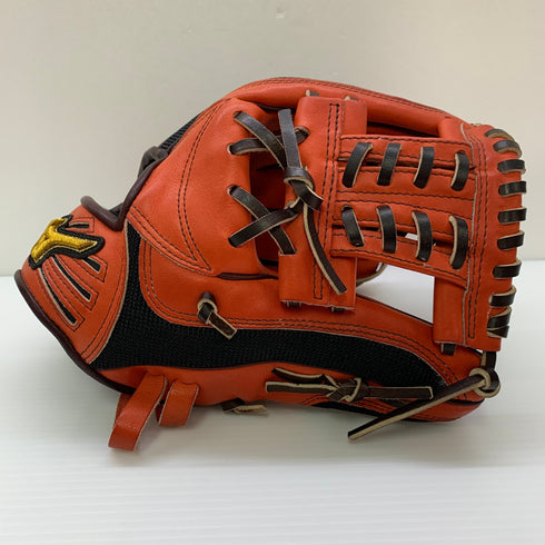 ミズノ MIZUNO ミズノプロ mizunopro 軟式 大人 一般 内野手用 グローブ グラブ 右投げ オーダー 中古品 グローブ袋付き 野球 8670