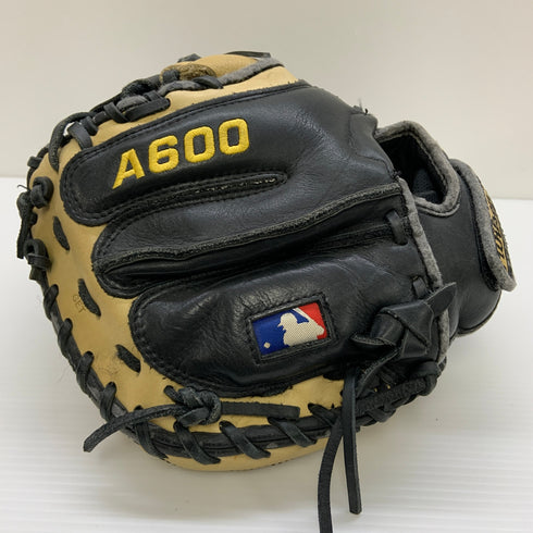 ウィルソン Wilson A600 A0600DPCM 少年軟式 子ども キャッチャーミット 捕手 グローブ グラブ 右投げ 中古品 野球 8589