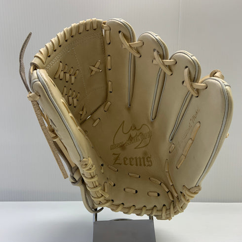 ジームス Zeems 硬式 大人 一般 投手用 グローブ ピッチャー グラブ 右投げ オーダー 中古品 グローブ袋付き 野球 1281