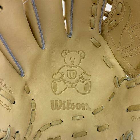 ウィルソン Wilson ウィルソンベア WBW104679 硬式 大人 一般 投手用 グローブ ピッチャー グラブ 左投げ タグ付き 野球 8618