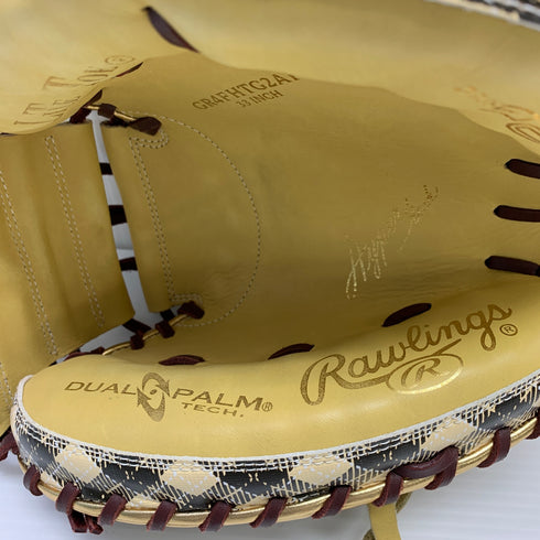 ローリングス Rawlings ハイパーテック 軟式 大人 一般 キャッチャーミット 捕手 グローブ グラブ 右投げ GR4FHTG2AF 中古品 野球 7047