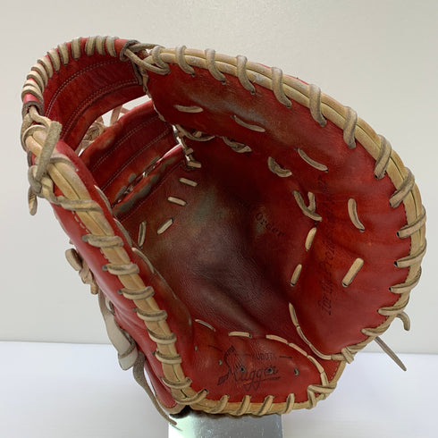 久保田スラッガー KUBOTA SLUGGER 硬式 大人 一般 キャッチャーミット 捕手 グローブ グラブ 右投げ オーダー 中古品 野球 8909