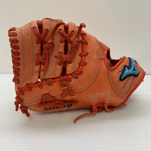 ミズノ MIZUNO セレクトナイン 少年軟式 子ども ファーストミット 一塁手 グローブ グラブ 左投げ 1AJFY25800 中古品 野球 7160