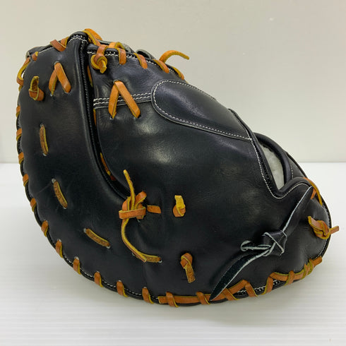 ヘルム 軟式 大人 一般 ファーストミット 一塁手 グローブ グラブ 右投げ 中古品 野球 9097