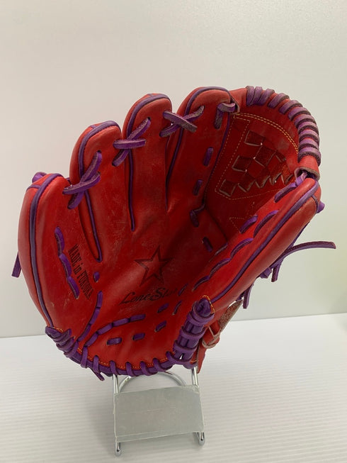 中古品 ローンスター LoneStar オーダー 硬式 投手用 グローブ 刺繍入り 左投げ 3882