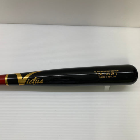 ビクタス Victus 軟式 大人 一般 木製バット TATIS21 中古 野球 7853