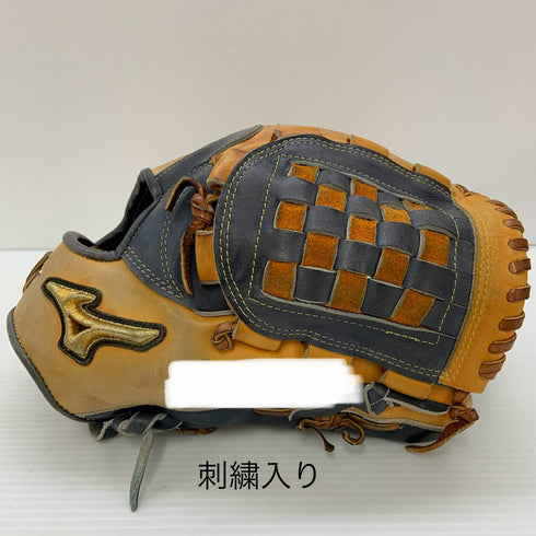 ミズノ MIZUNO ミズノプロ 硬式 大人 一般 内野手用 グローブ グラブ 右投げ 中古品 野球 6560