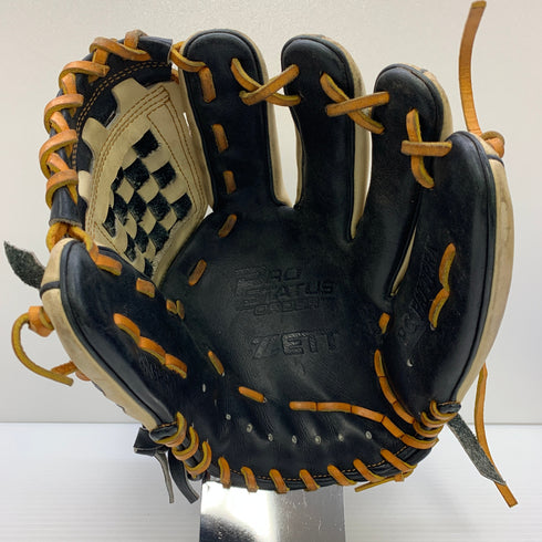 ゼット ZETT プロステイタス オーダー 軟式 大人 一般 投手用 グローブ ピッチャー グラブ 右投げ BRGPRO 中古品 野球 7615