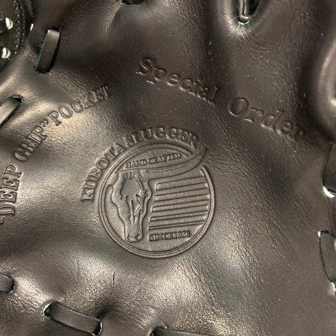 久保田スラッガー KUBOTA SLUGGER 硬式 大人 一般 内野手用 グローブ グラブ 右投げ オーダー 中古品 グローブ袋付き 野球 9582