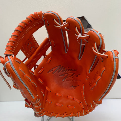 ミズノ MIZUNO ミズノプロ 硬式 大人 一般 内野手用 グローブ グラブ 右投げ 1AJGH22033 タグ付き 箱・グローブ袋付き 野球 7839