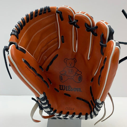 中古品 ウィルソン Wilson ウィルソンベア 軟式 内野手オーダー用グローブ RG33 5807