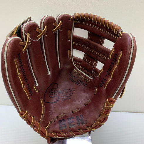 BEN GEL-2425 軟式 大人 一般 内野手用 グローブ グラブ 左投げ タグ付き 野球 1089