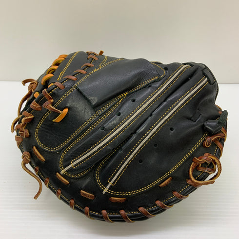 ハイゴールド HI-GOLD SCM-240 軟式 大人 一般 キャッチャーミット 捕手 グローブ グラブ 右投げ 中古品 野球 9383