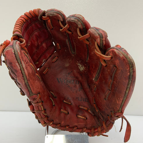 ミズノ MIZUNO ワールドウィン 信義作 硬式 大人 一般 内野手用 グローブ グラブ 右投げ 中古品 野球 6579