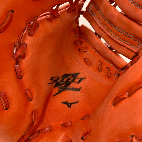ミズノ MIZUNO セレクトナイン 少年軟式 子ども ファーストミット 一塁手 グローブ グラブ 左投げ 1AJFY25800 中古品 野球 7160