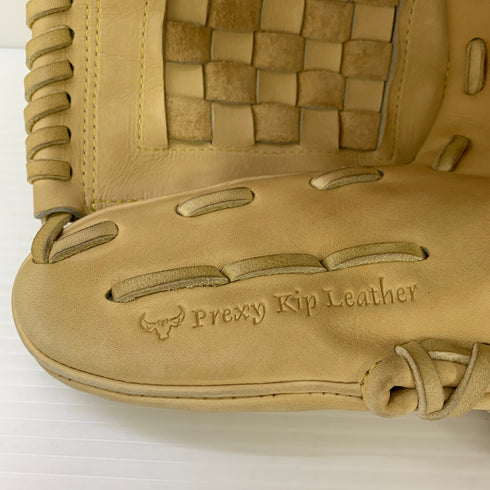 ミズノ MIZUNO ミズノプロ 硬式 大人 一般 投手用 グローブ ピッチャー グラブ 右投げ HAGA製 中古品 グローブ袋付き 野球 5984