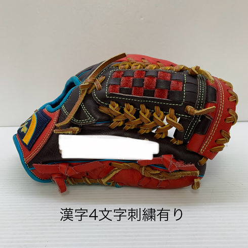 久保田スラッガー KUBOTA SLUGGER スペシャルオーダー 軟式 大人 一般 内野手用 グローブ グラブ 右投げ 中古品 野球 8175