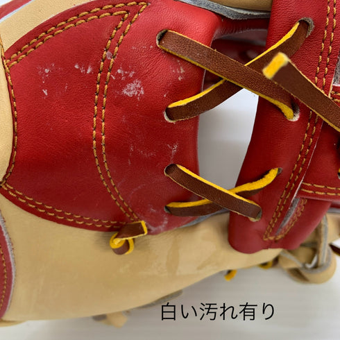 MUJIグローブ 硬式 大人 一般 内野手用 グローブ グラブ 右投げ 中古品 野球 9089