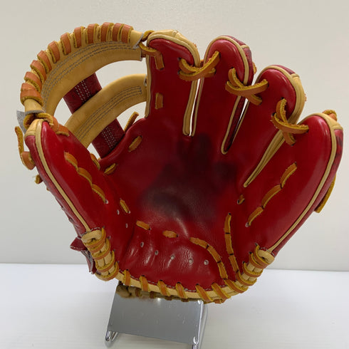 レジェーラ Leggera 硬式 大人 一般 内野手用 グローブ グラブ 右投げ 中古品 グローブ袋付き 野球 9247