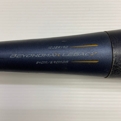 ミズノ MIZUNO ビヨンドマックスレガシー 軟式 大人 一般 FRP製バット 1CJBR190 中古 ケース付き 野球 7692