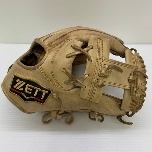 ゼット ZETT プロステイタス PROSTATUS BPROG766 硬式 大人 一般 内野手用 グローブ グラブ 右投げ 中古品 野球 9356