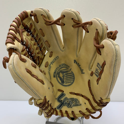 久保田スラッガー KUBOTA SLUGGER KSN-J2 少年軟式 子ども オールラウンド グローブ グラブ 右投げ 中古品 野球 9468
