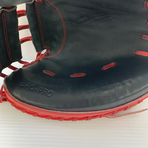 ゼット ZETT プロステイタス 硬式 大人 一般 キャッチャーミット 捕手 グローブ グラブ 右投げ 中古品 グローブ袋付き 野球 6005