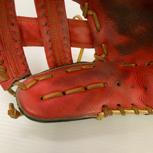 久保田スラッガー KUBOTA SLUGGER 軟式 大人 一般 内野手用 グローブ グラブ 右投げ オーダー 中古品 野球 9187