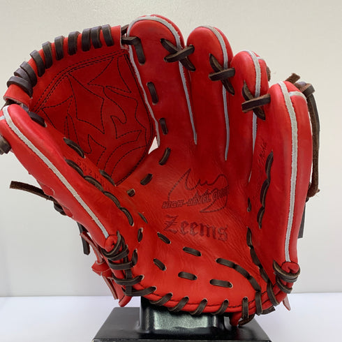 ジームス Zeems 532PBN 軟式 大人 一般 投手用 グローブ ピッチャー グラブ 右投げ 中古品 野球 9457