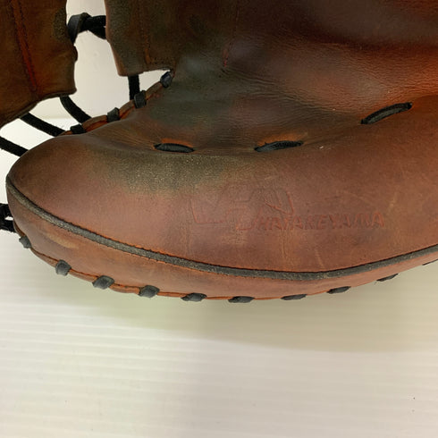 ハタケヤマ HATAKEYAMA V-M8WR 硬式 大人 一般 キャッチャーミット 捕手 グローブ グラブ 右投げ 中古品 野球 1015