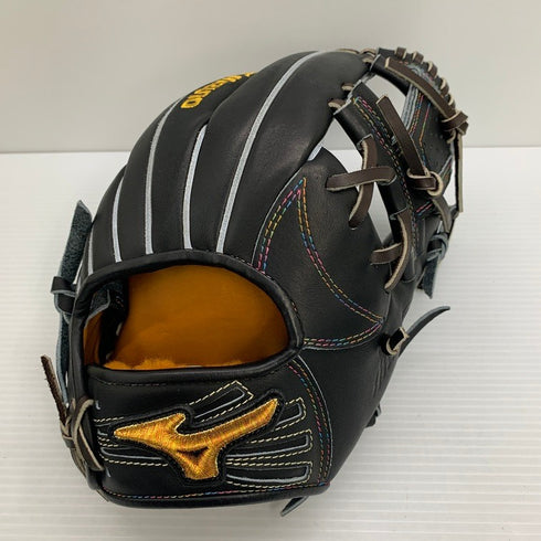 中古品 ミズノ MIZUNO ミズノプロ オーダー 軟式 内野手用グローブ HAGA 長岡秀樹型 3919