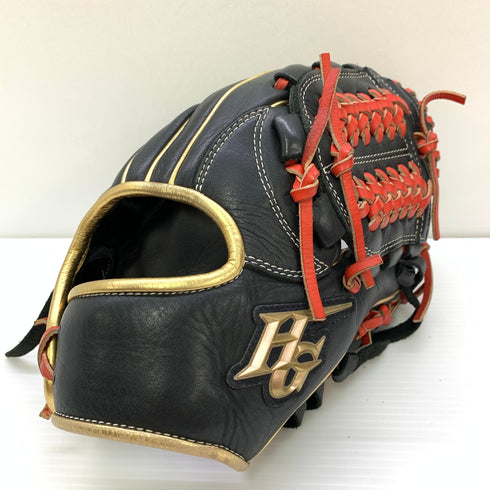 ハイゴールド HI-GOLD BSG-1656 軟式 大人 一般 内野手用 グローブ グラブ 右投げ 中古品 野球 9794